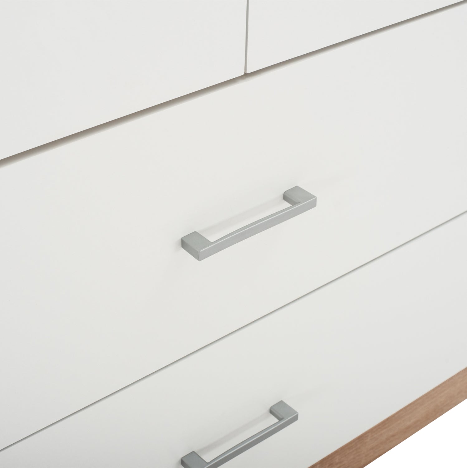 Гардероб Капри 80х42.5х180 -цвят сонома-бял