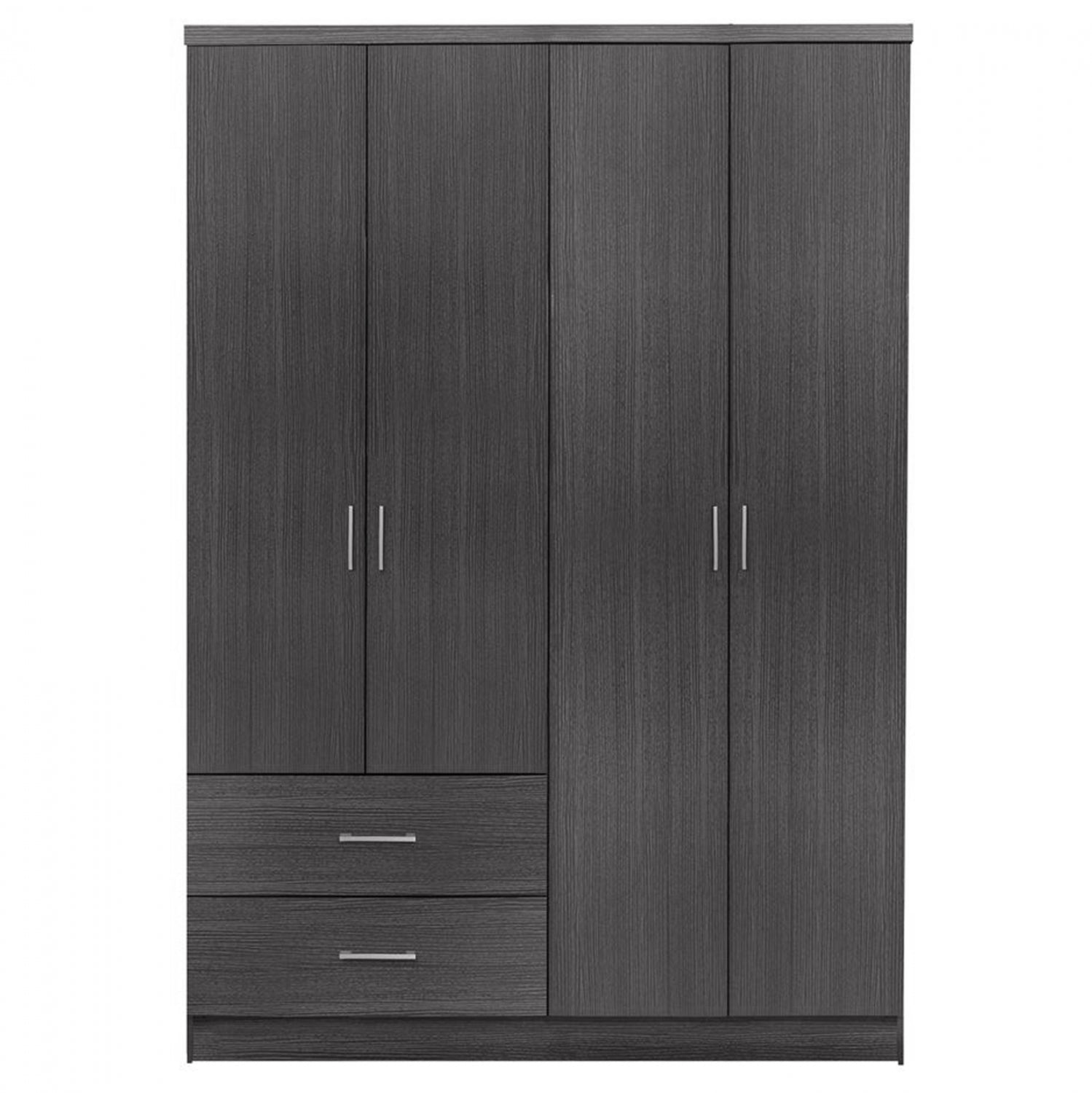 Гардероб  BLAKELY цвят зебрано  120Χ42,5Χ180,5см