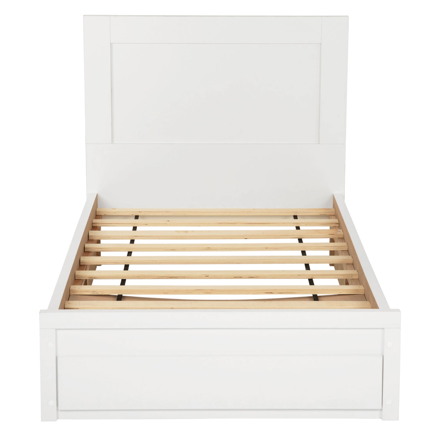 Легло MELANY  90х190см -бял цвят