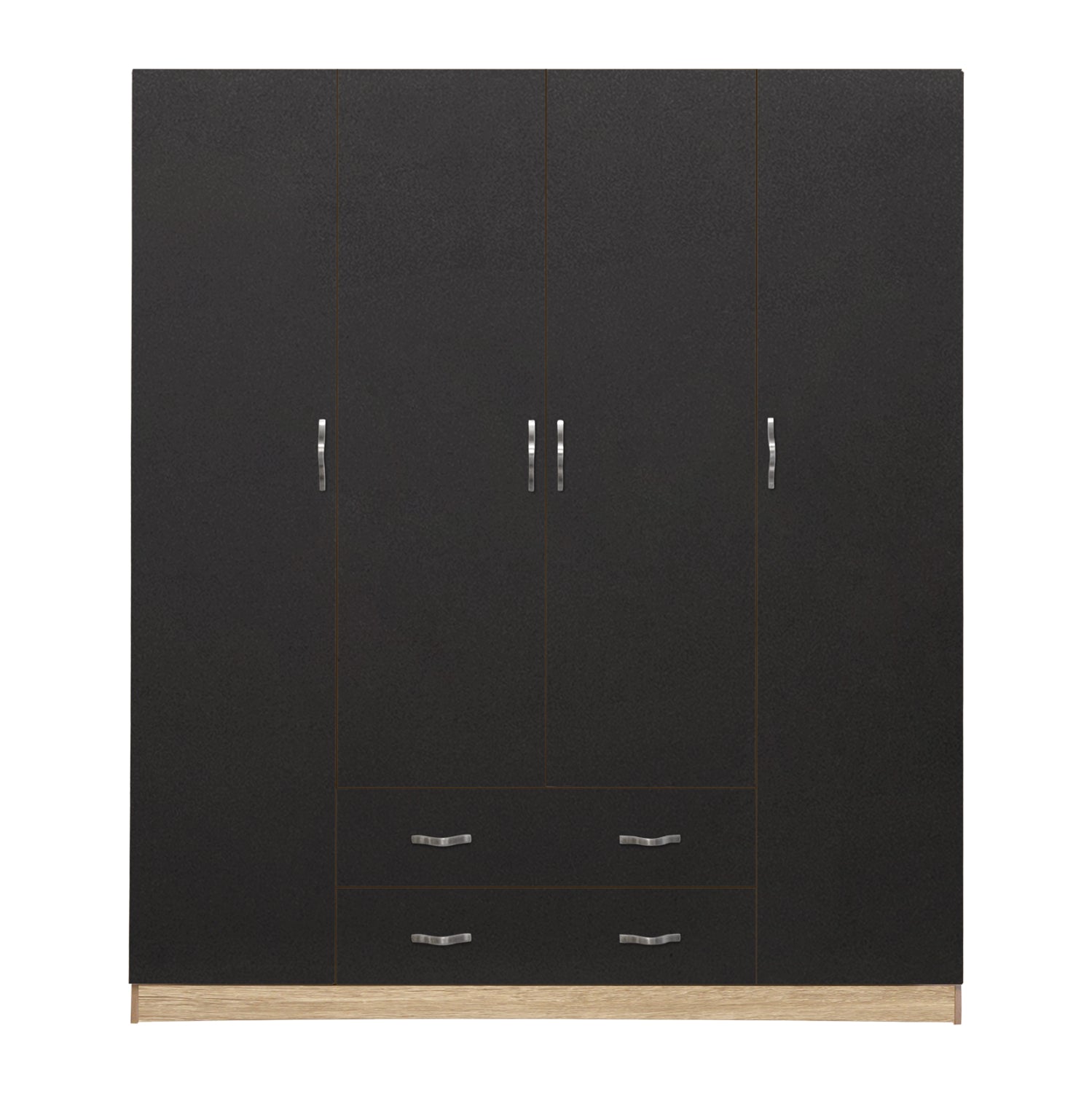 Гардероб  AZALEA цвят сонома-сив  200X56X180см