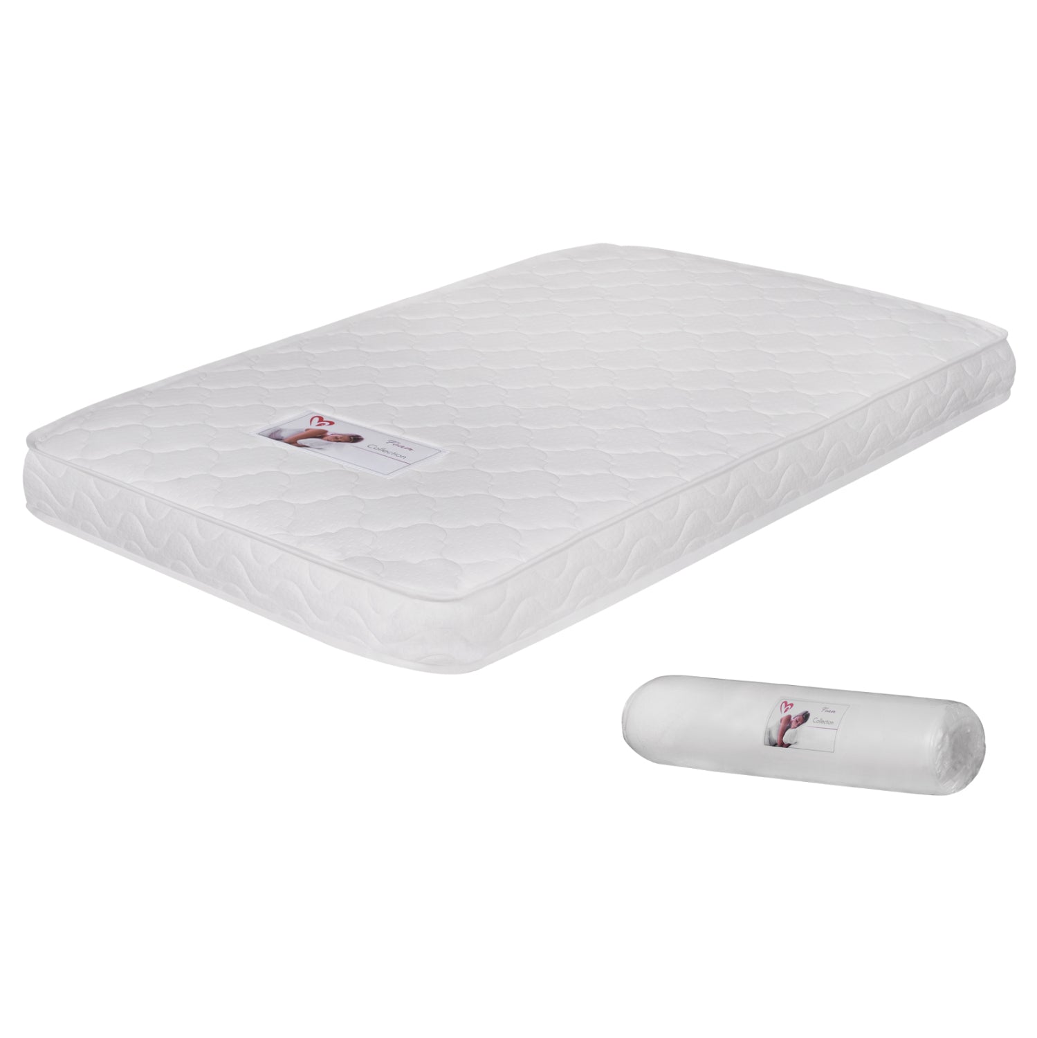 Пяна-матрак без пружини Jordy 120x200x15sm (руло) бял