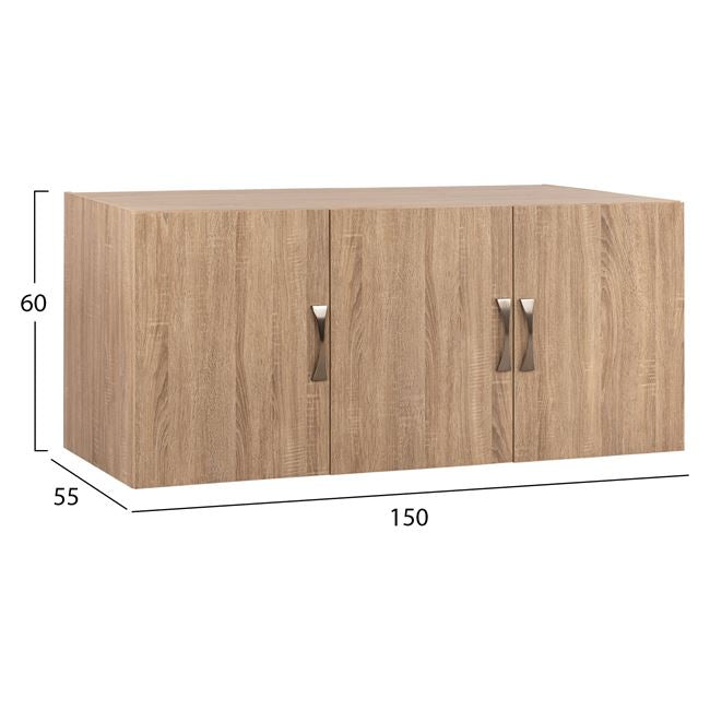 Шкаф CARLY сонома цвят 150X55X60см