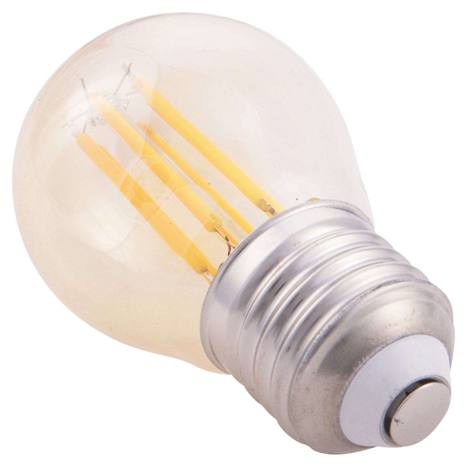 Led крушка златист цвят  6W E27 3000K