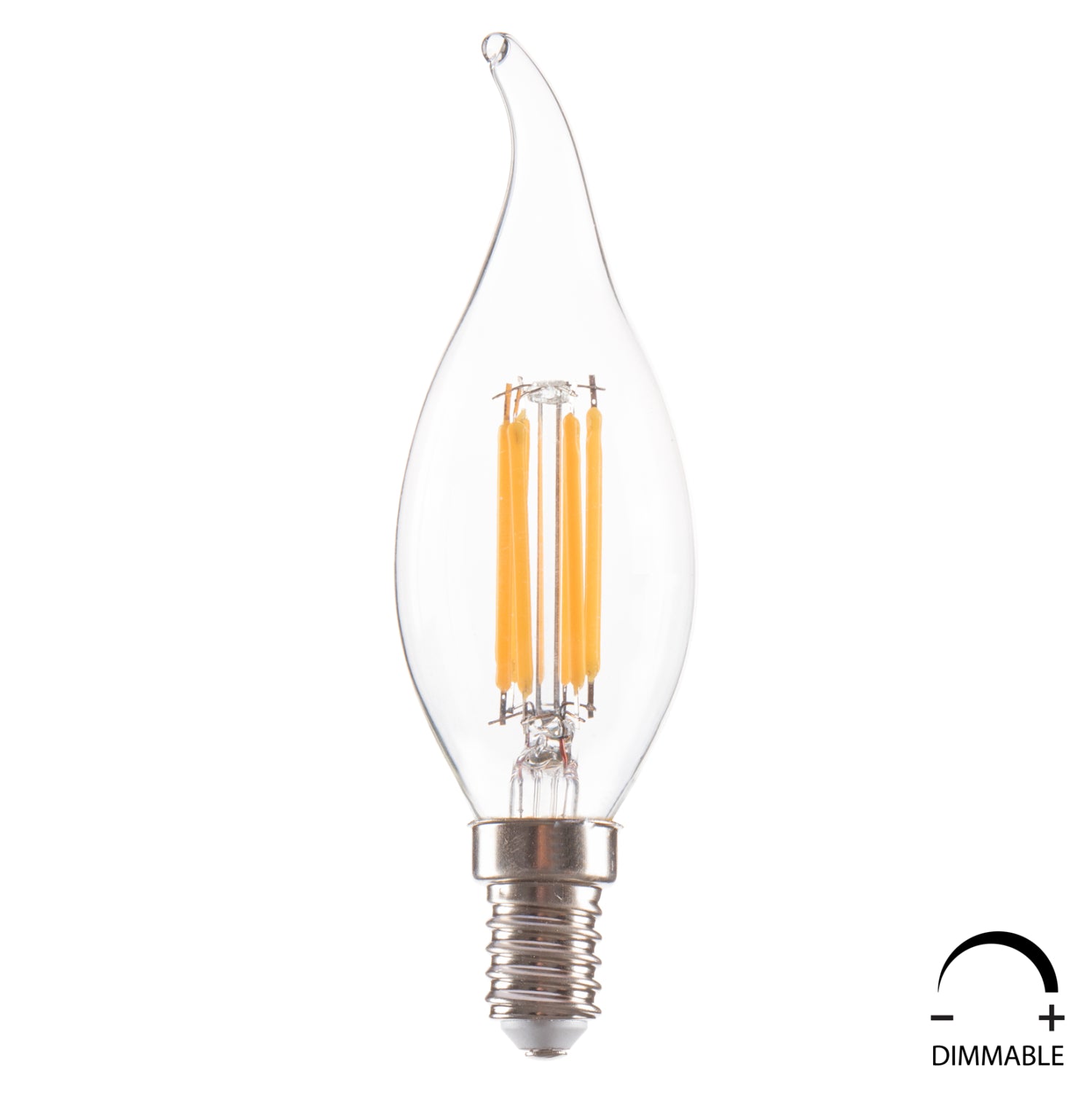 Led крушка  6W E14 3000K прозрачна