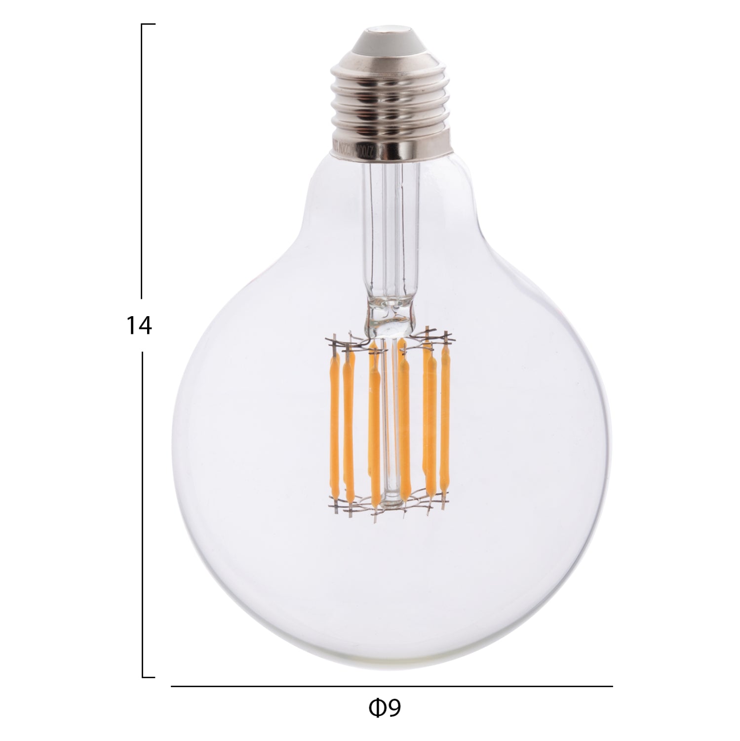 LED крушка GLOBO 12W E27 3000K прозрачна