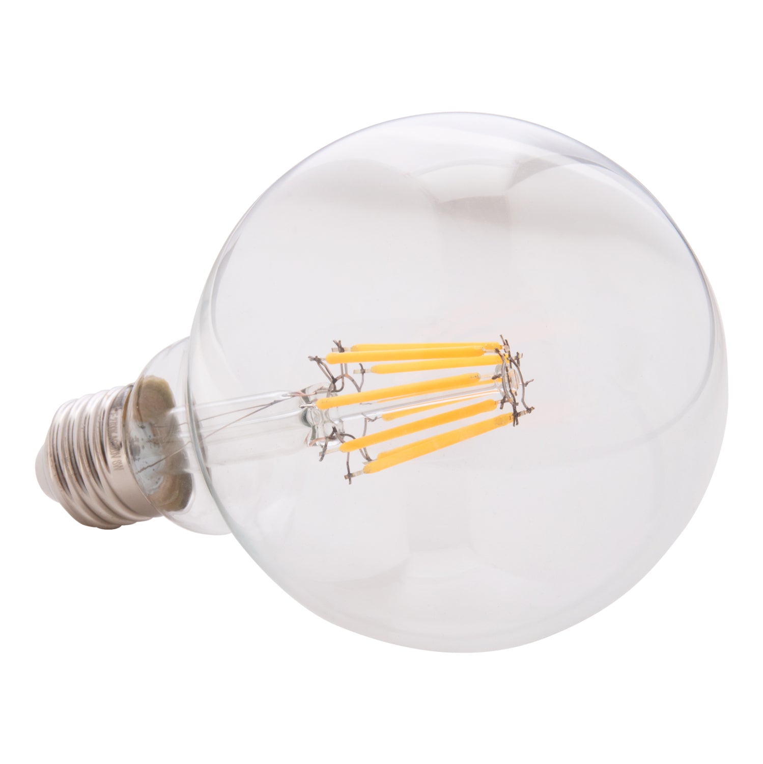 LED крушка GLOBO 8W E27 3000K прозрачна димируема