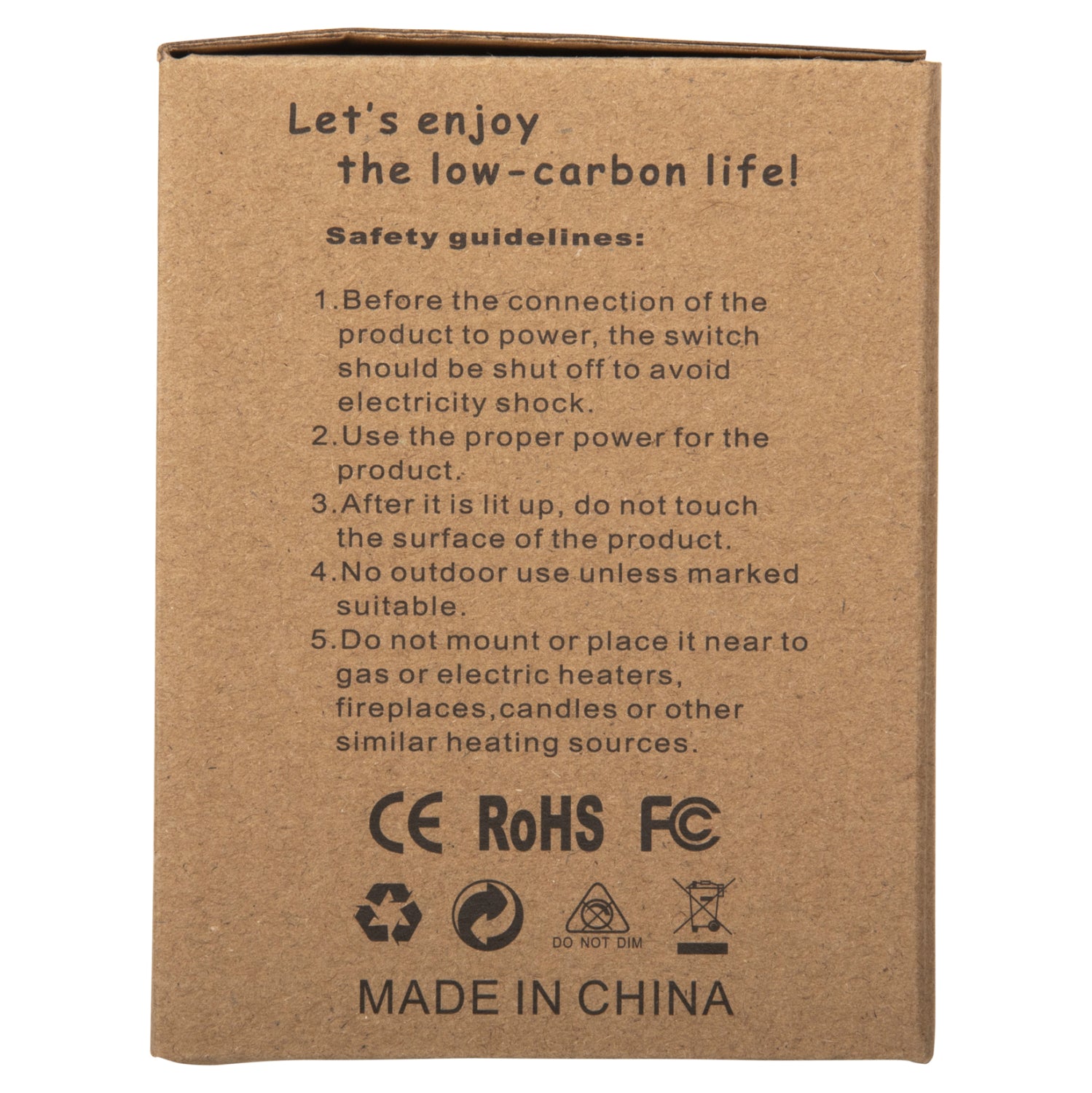 LED крушка GLOBO 8W E27 3000K прозрачна димируема