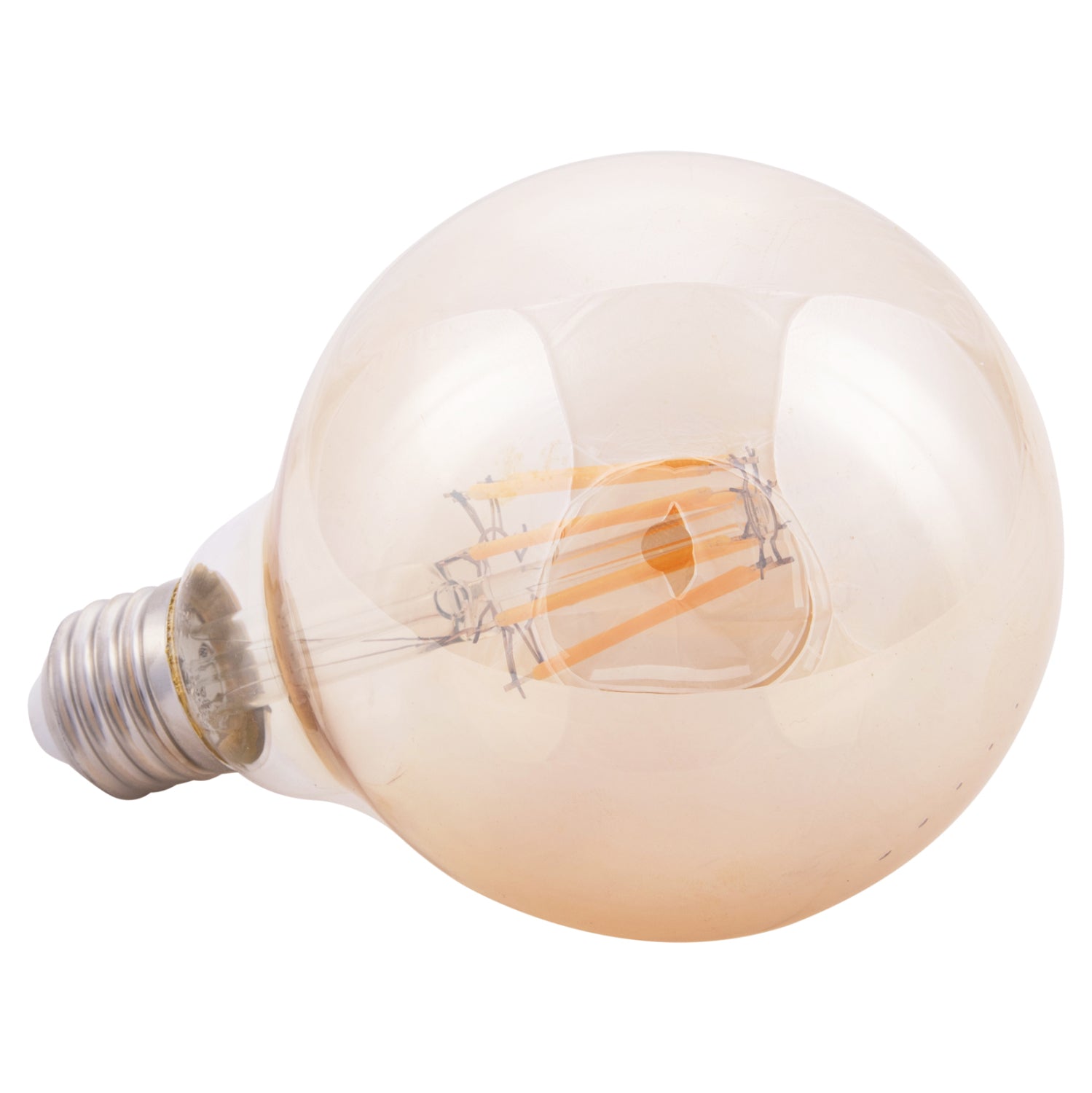 LED крушка GLOBO 8W E27 2700K златист цвят