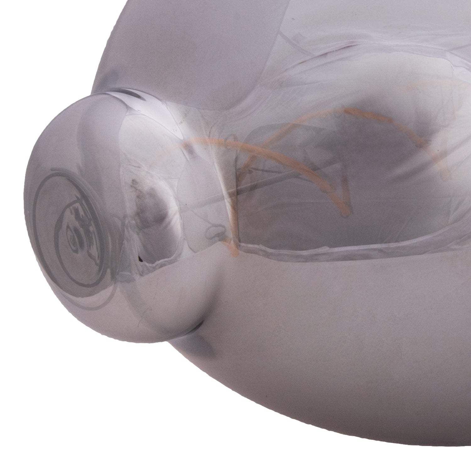 Led крушка 8W E27 3000K сив цвят