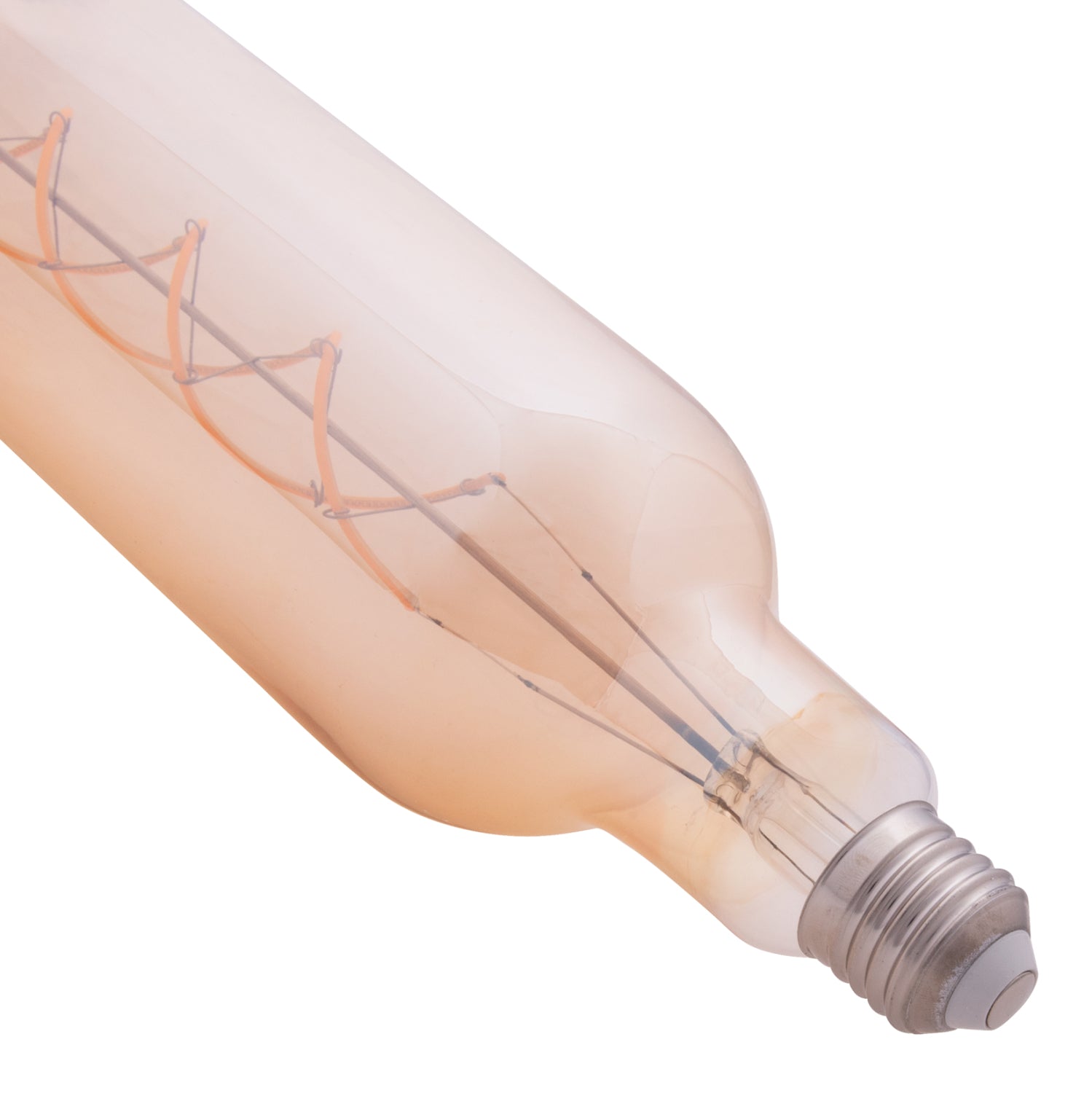 Led крушка 8W E27 3000K златист цвят