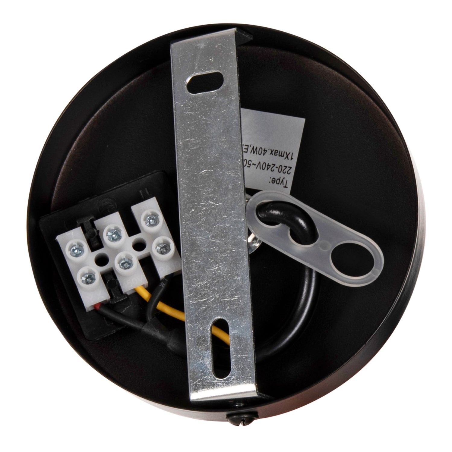 Таванна лампа 4061 метал-въже 24.5x21.5x125см