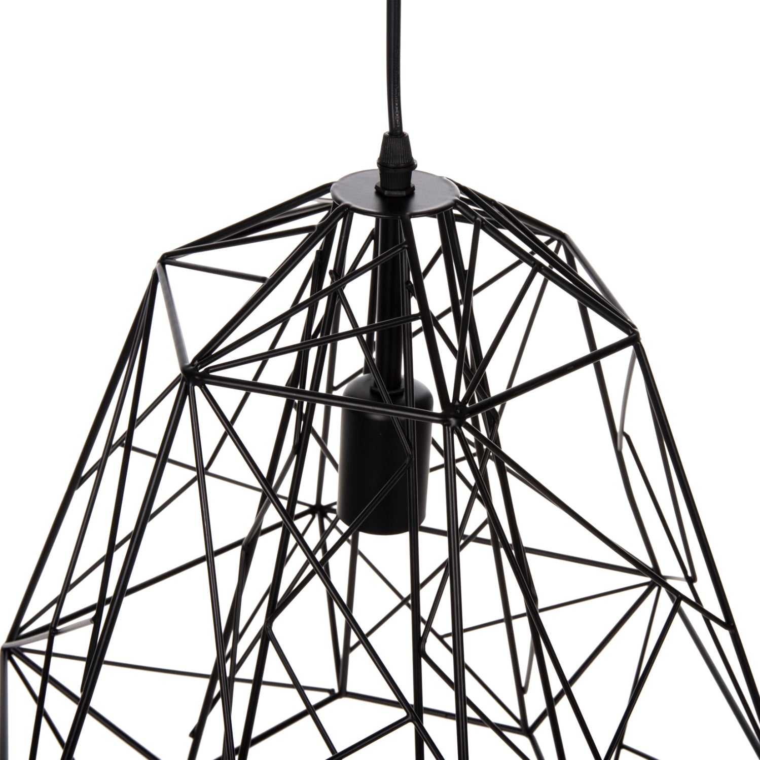 Таванна лампа 4066 черен цвят 39x34x130см