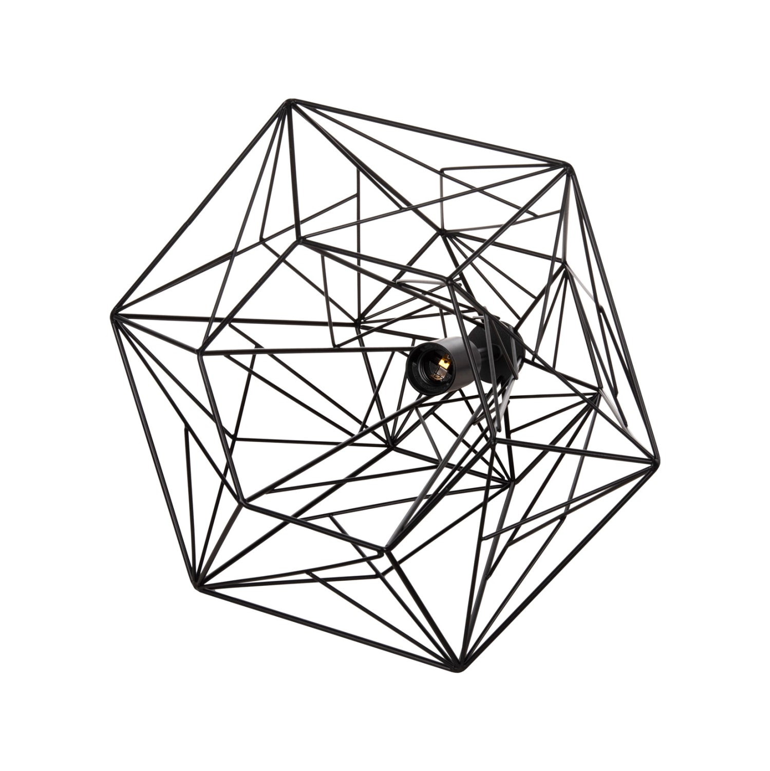 Таванна лампа 4066 черен цвят 39x34x130см