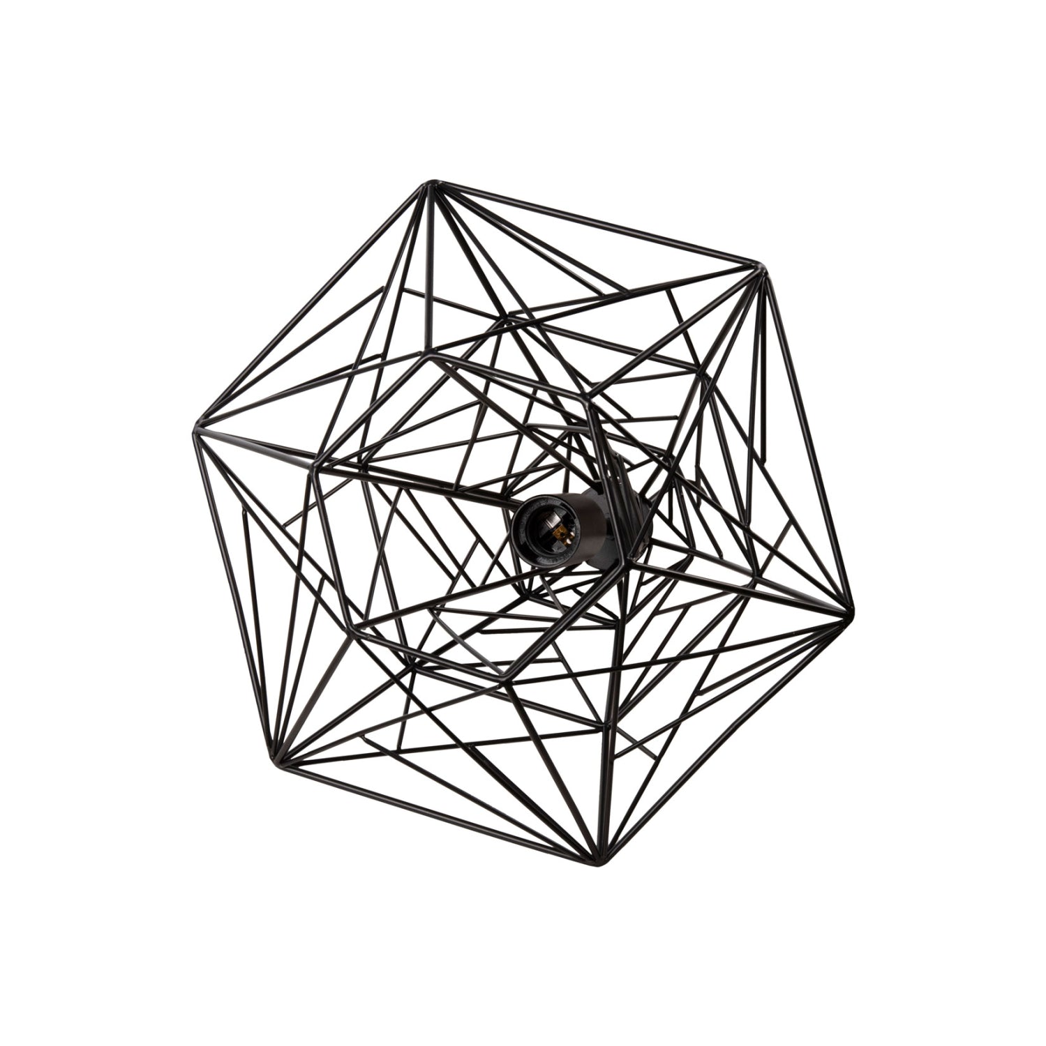 Таванна лампа 4067 черен цвят 36x30x130см