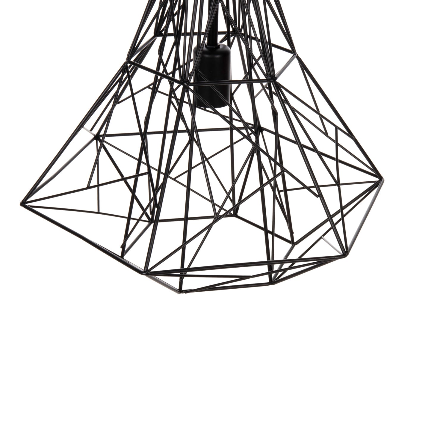 Таванна лампа 4068 черен цвят 40x35x130см