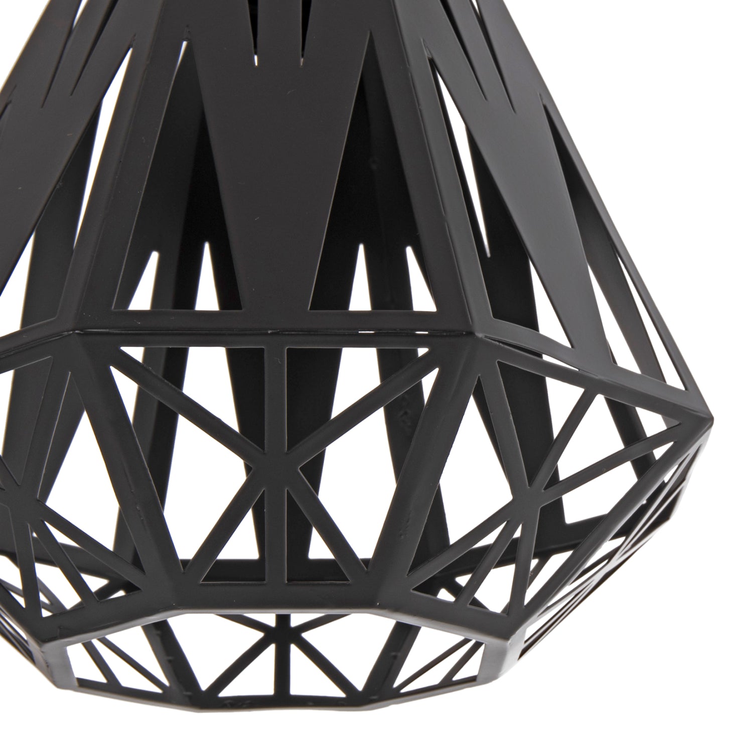 Таванна лампа 4083 черен цвят  Φ23x127см