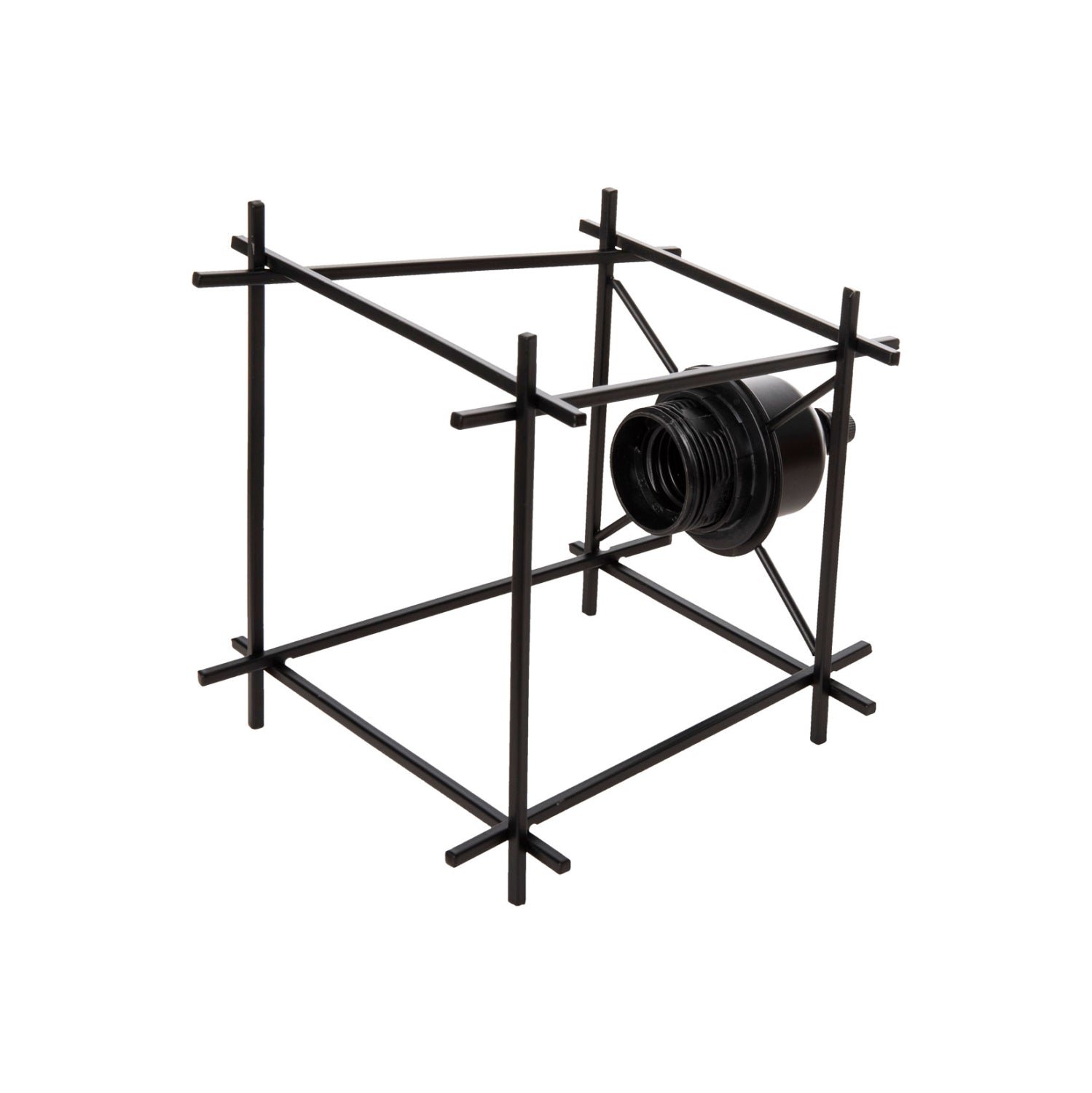 Таванна лампа 4085 черен цвят 17x17x128см