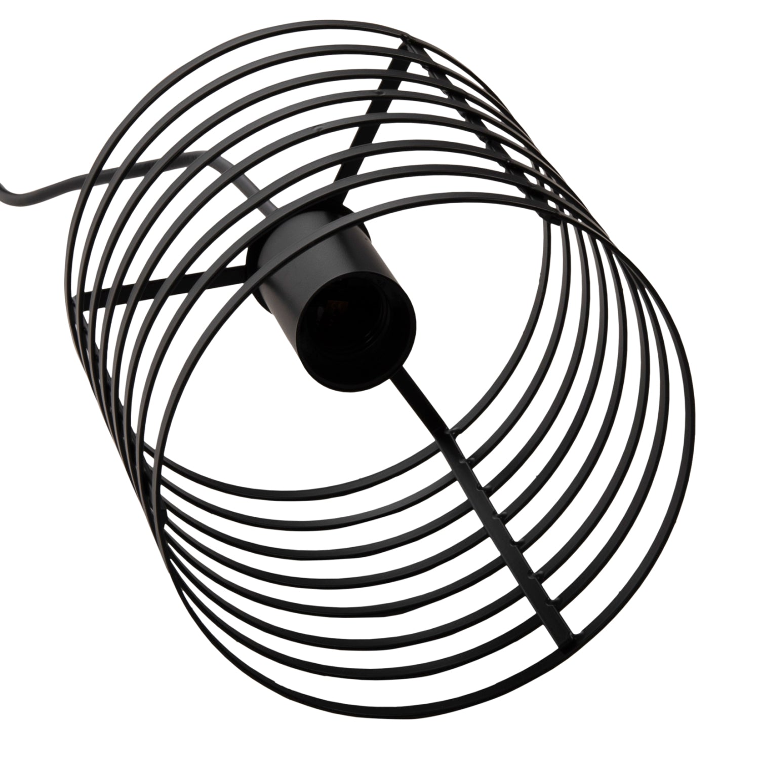 Таванна лампа 4090 черен цвят Φ16x124см