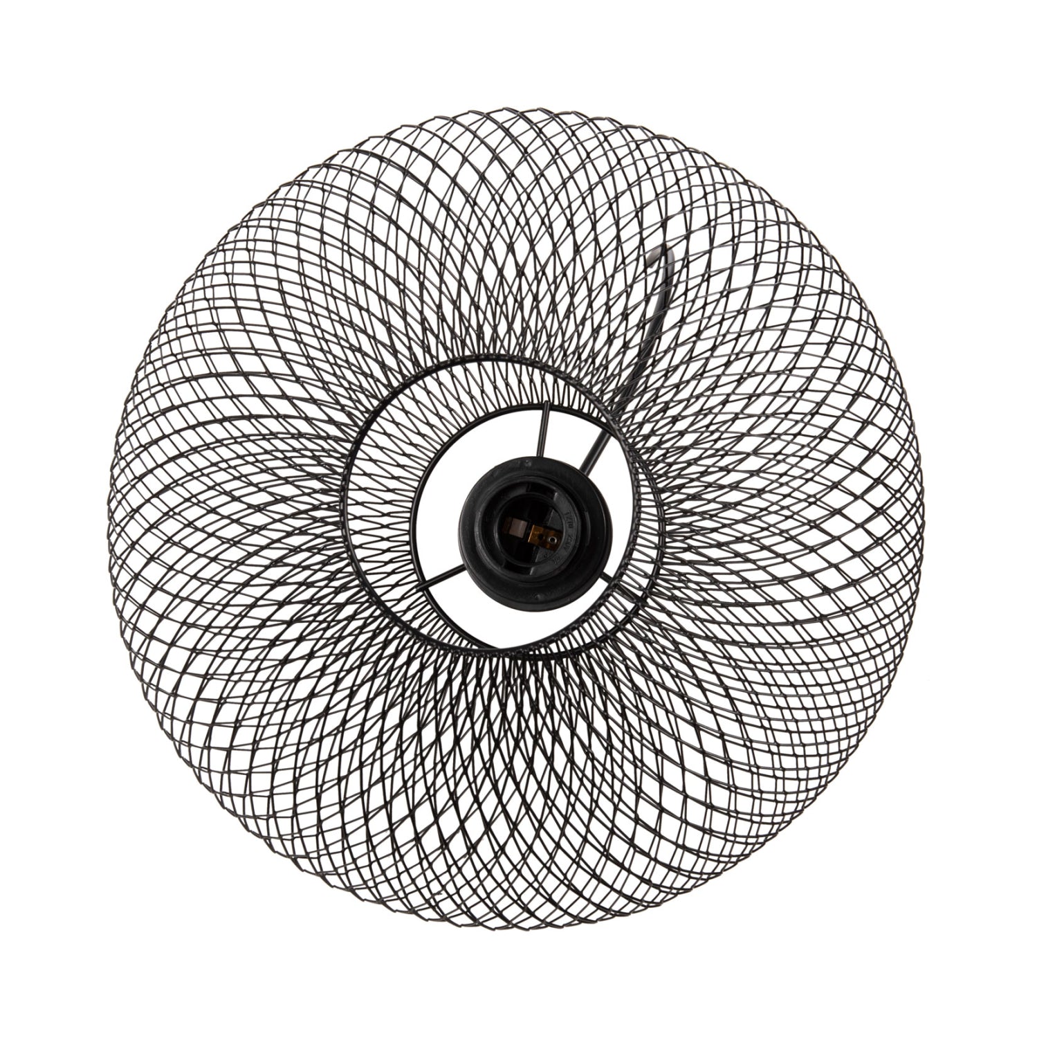 Таванна лампа 4094 черен цвят Φ30x125см