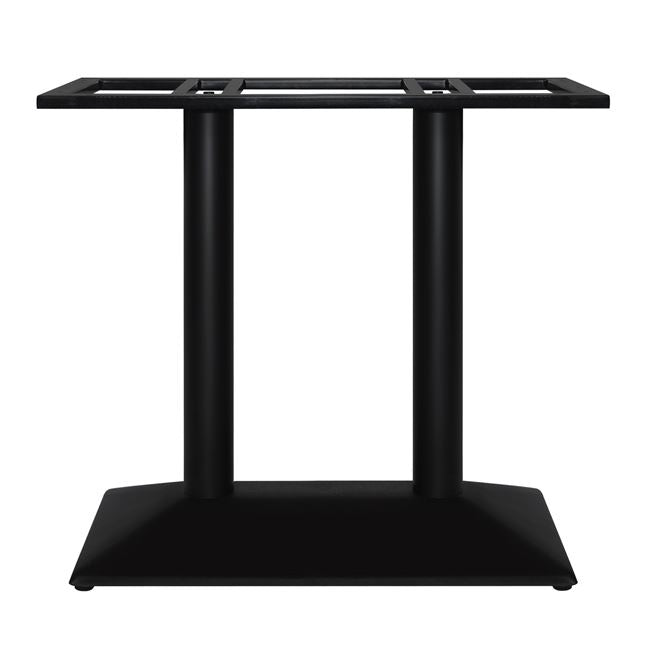 Метална основа за маса Пирамида 409 -черна 70X38X72