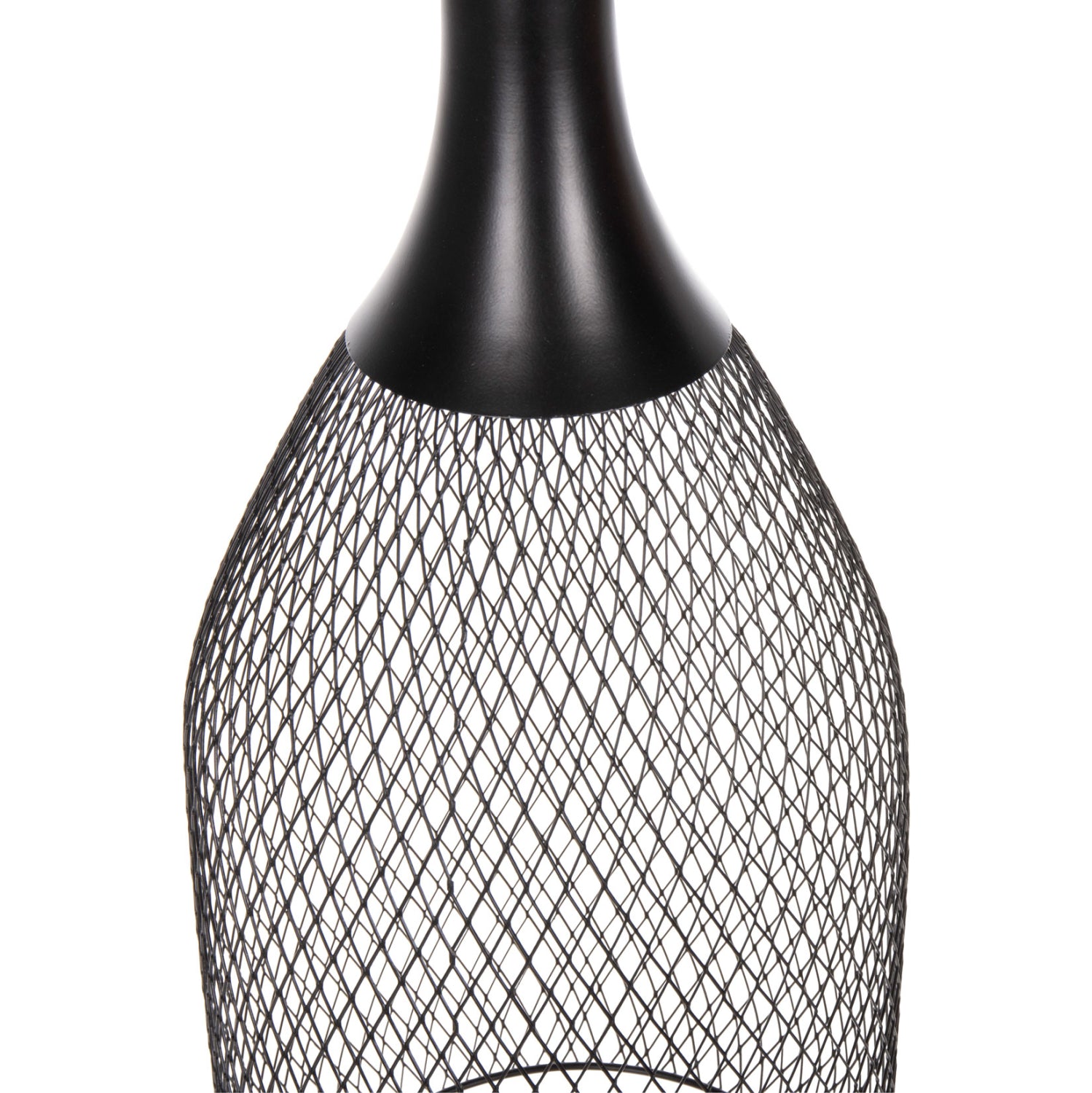 Лампа черен цвят  φ20x145см