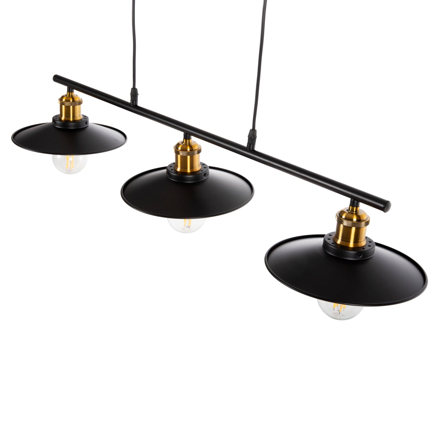 Таванна лампа 4120 черен цвят 91x91x95.5см