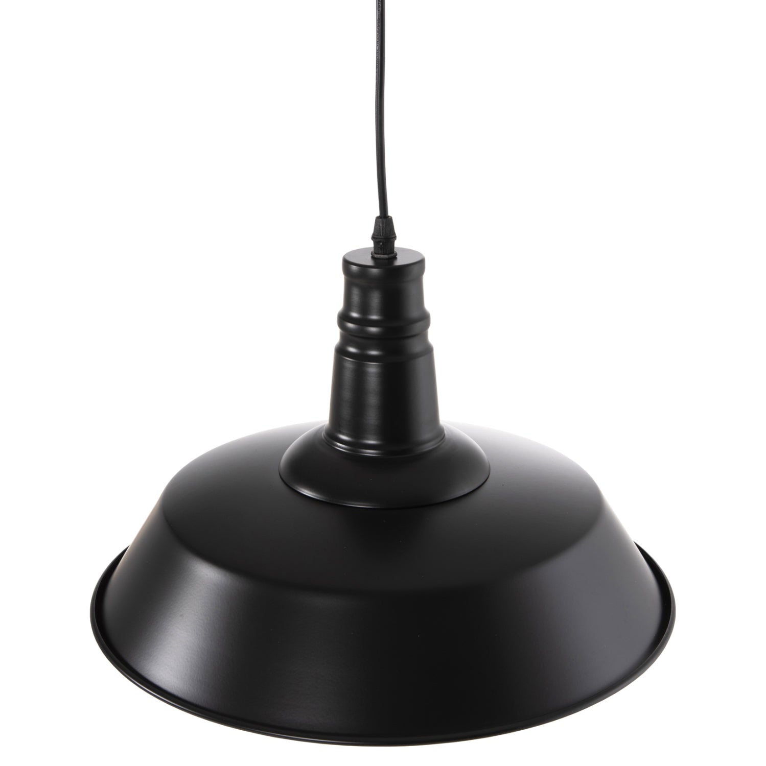 Таванна лампа 4136 черен цвят Φ35x112см