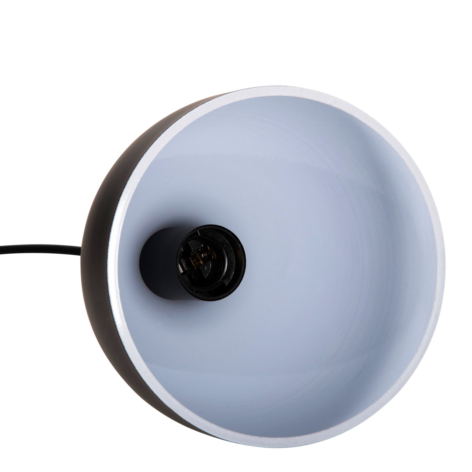 Таванна лампа 4137 черен цвят  Φ33x33-115см