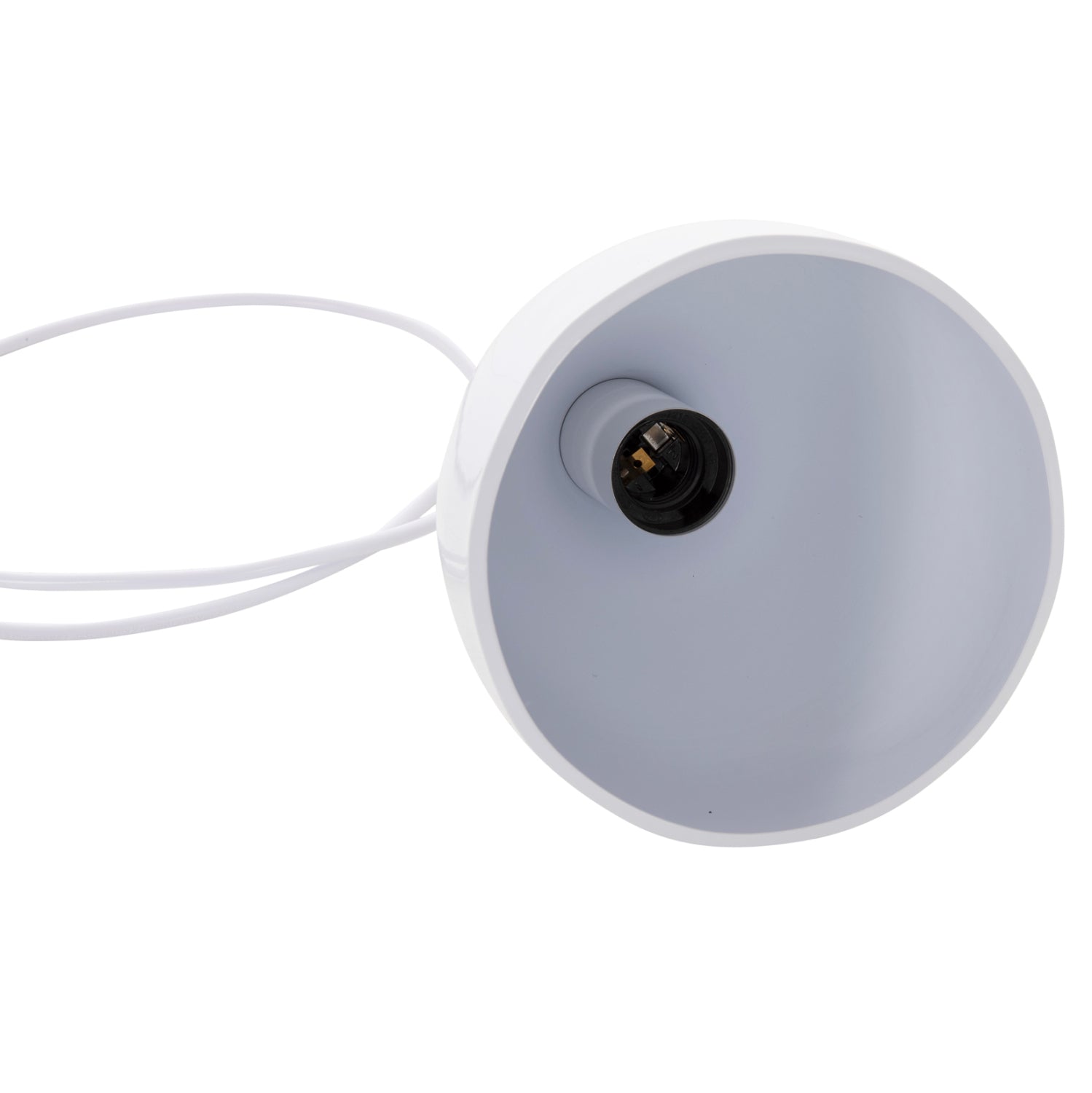 Таванна лампа 4138 бял цвят Φ33x33-115см