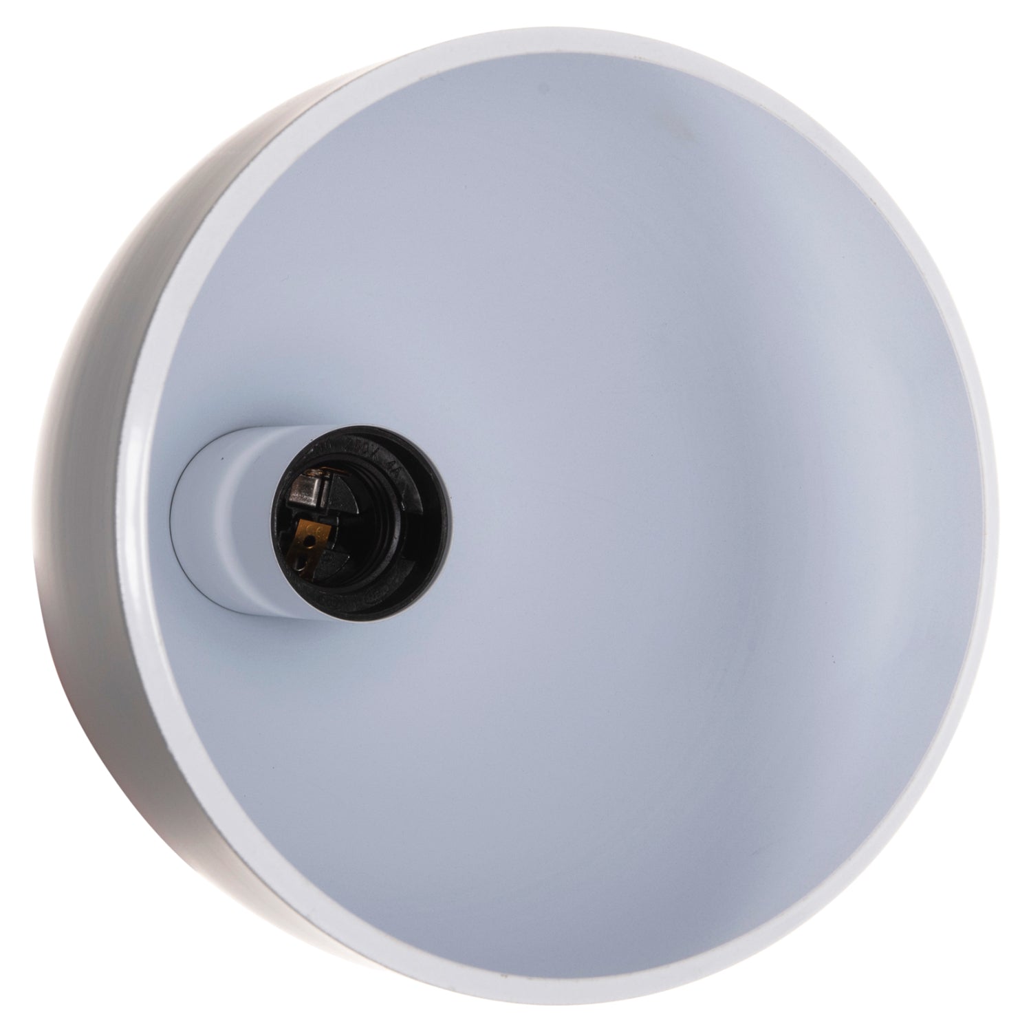 Таванна лампа 4139 сив-бял цвят Φ33x33-115см