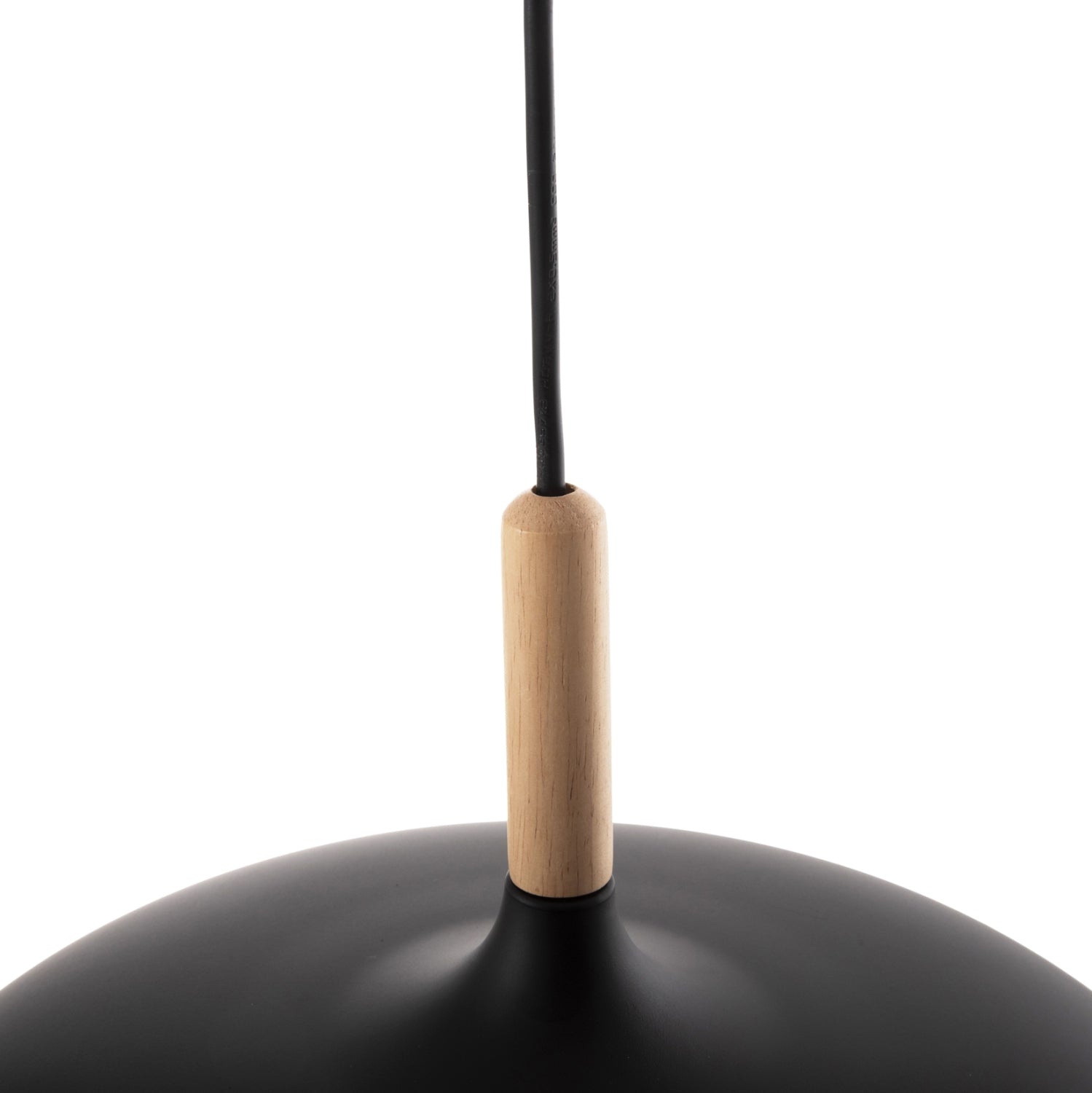 Таванна лампа 4156 черен цвят  Φ35x112Hcм