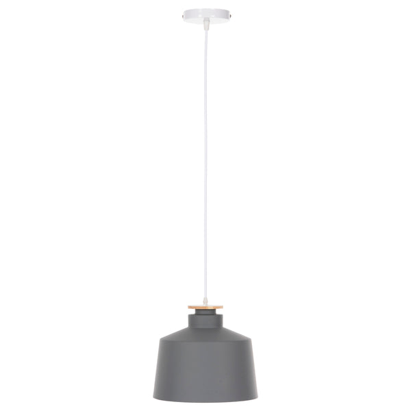 Таванна лампа 4158 сив цвят  Φ30x123.5Hcm