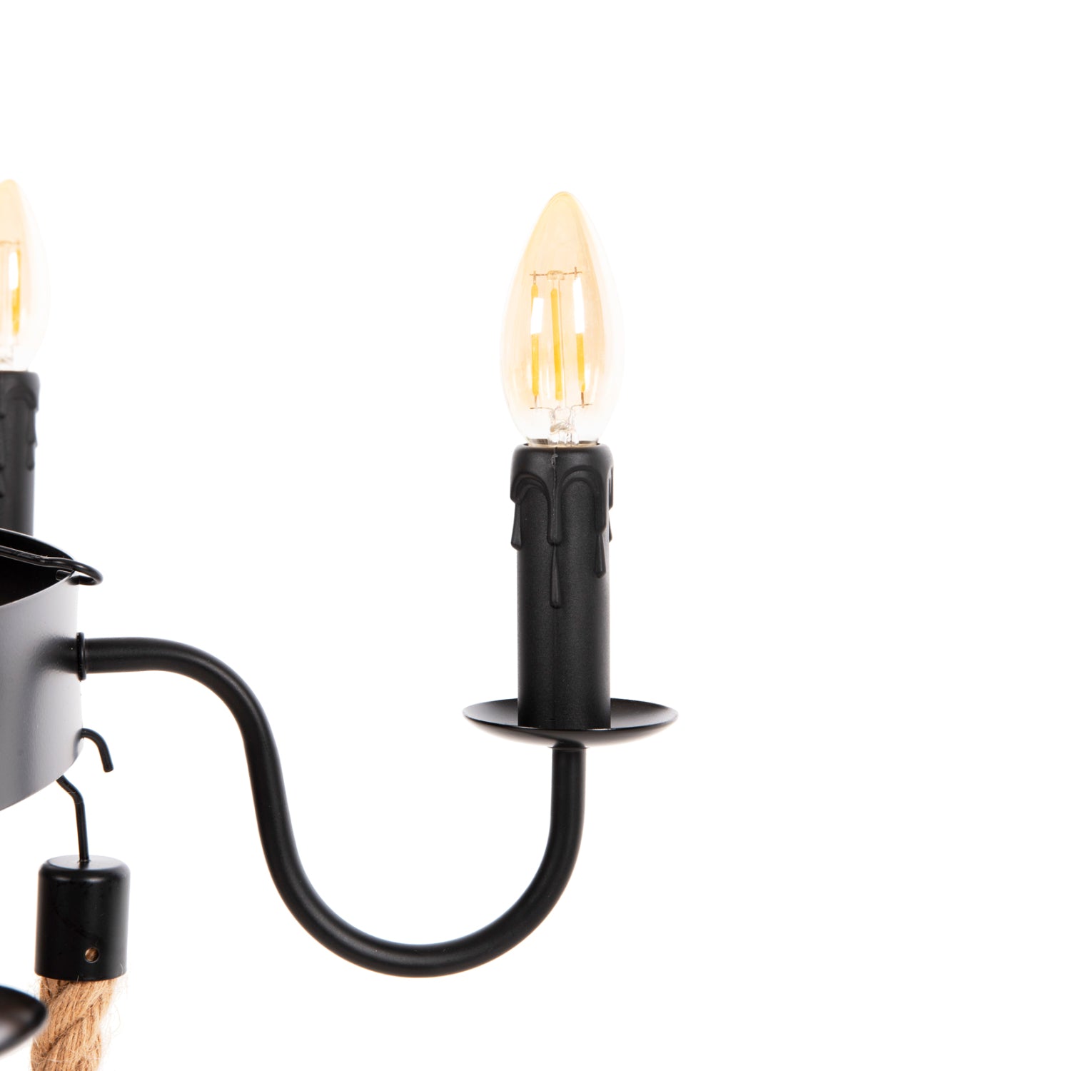 Полилей 4177 въже-метал 74x74x123см