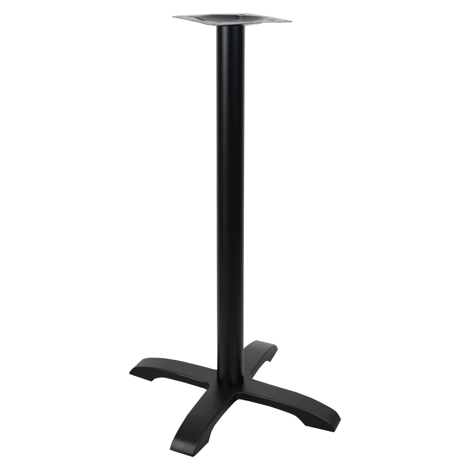 Чугунена стойка за бар маса  62X62/108см