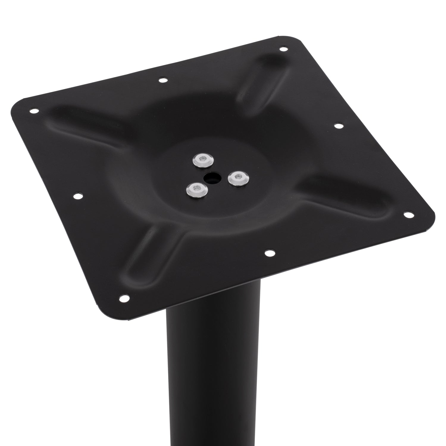 Чугунена стойка за бар маса  62X62/108см