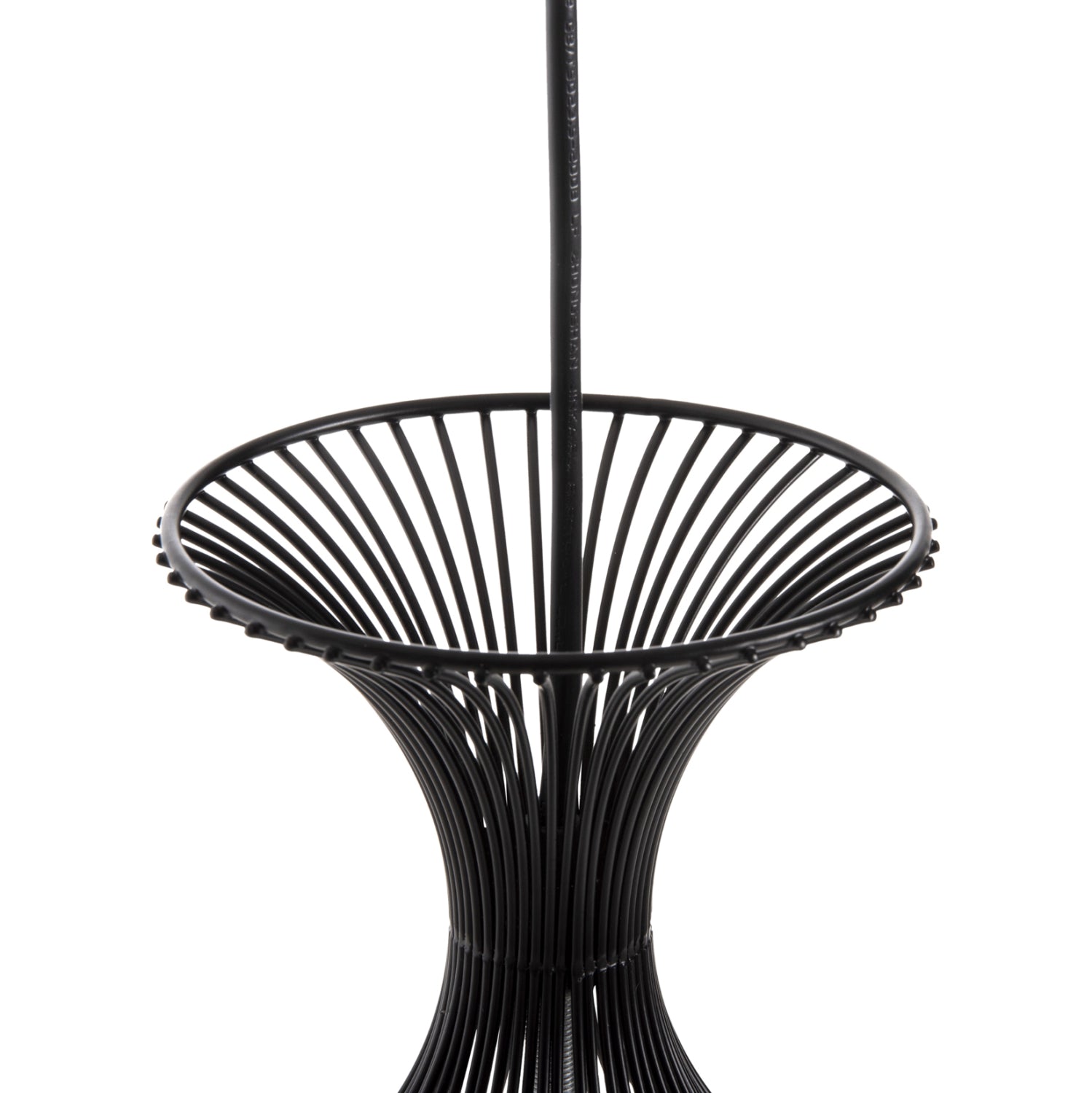 Таванна лампа 4186 черен цвят 20x20x131см