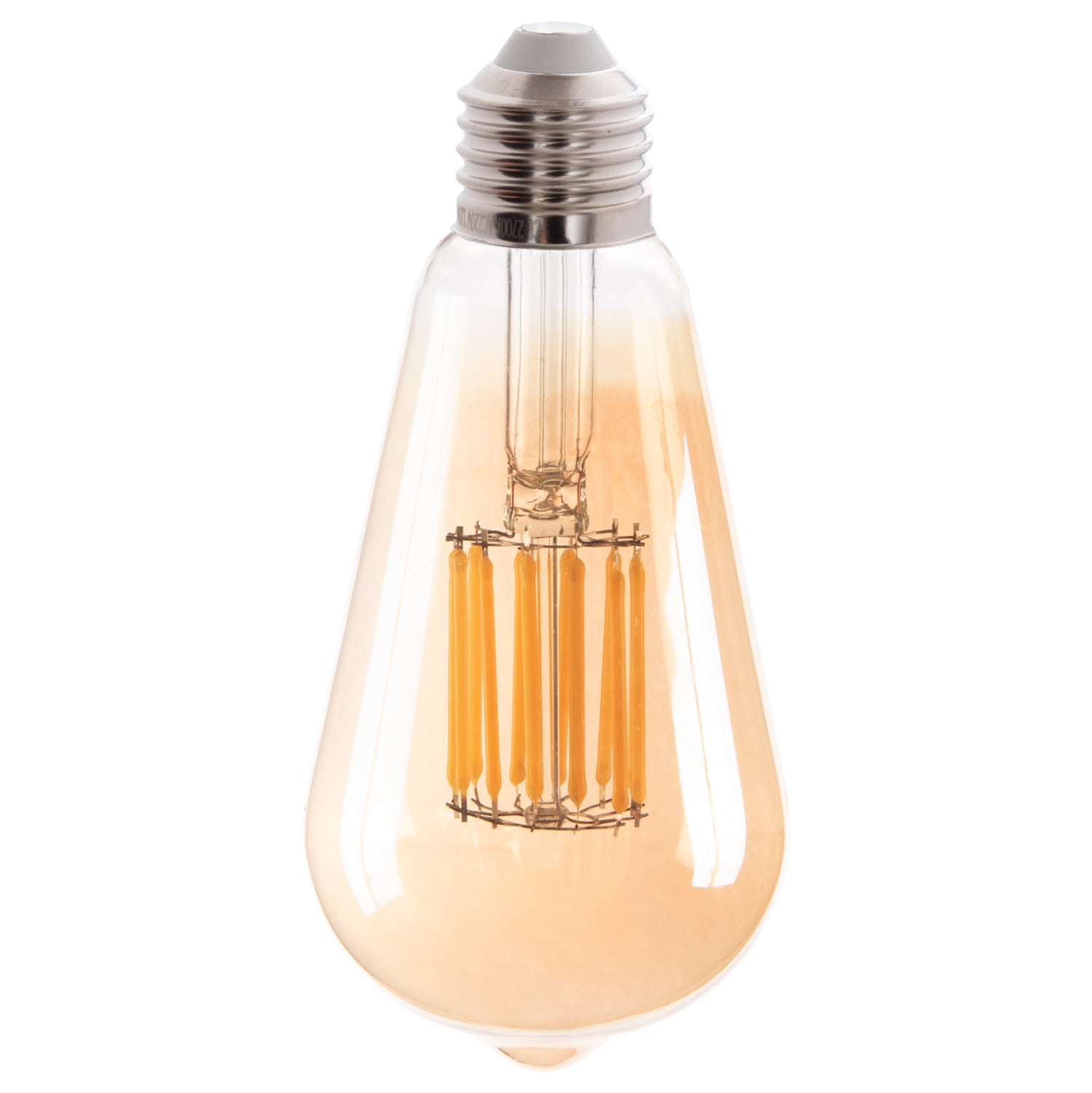 Led крушка  златист цвят 12W E27 2700K
