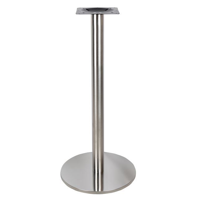 Основа за бар маса 418 / Φ50 /108 см сребрист цвят