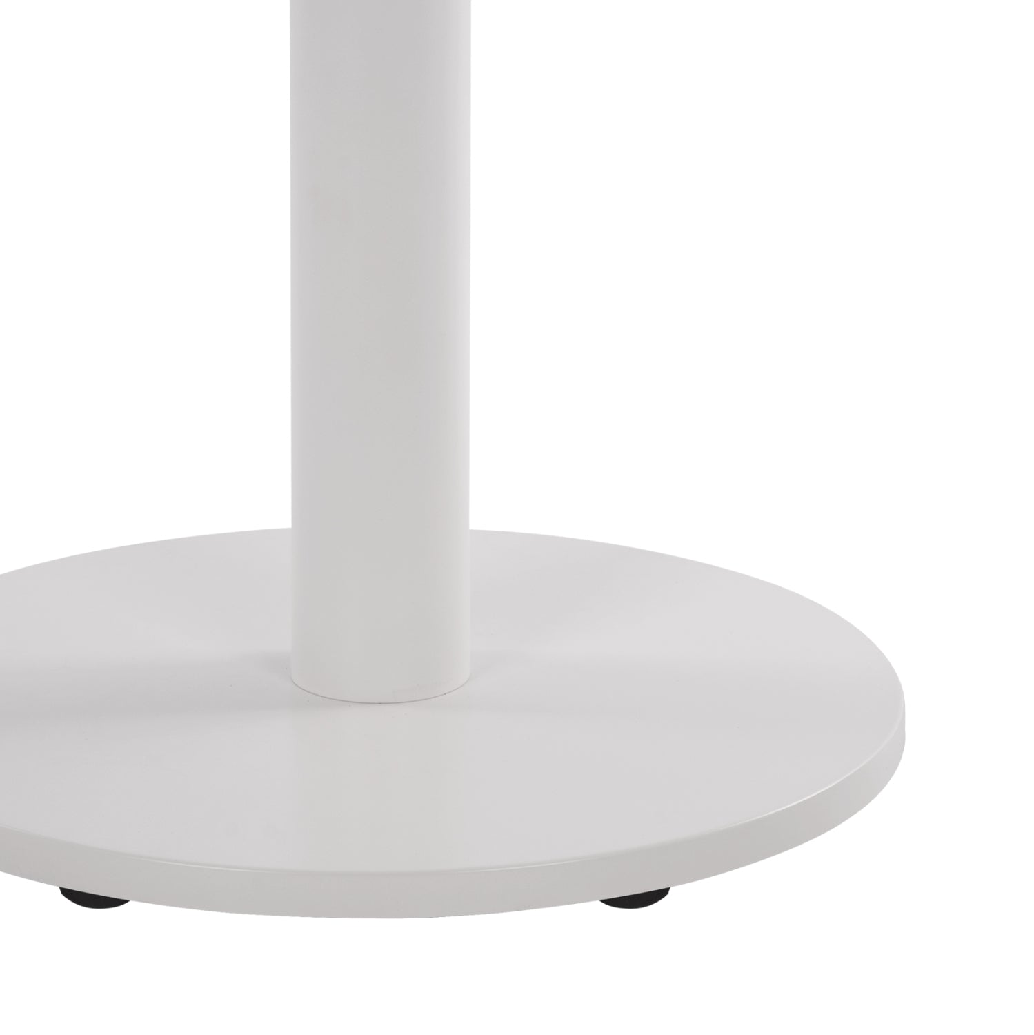 Основа за маса 419  метална бял мат φ45x72cm с регулатори