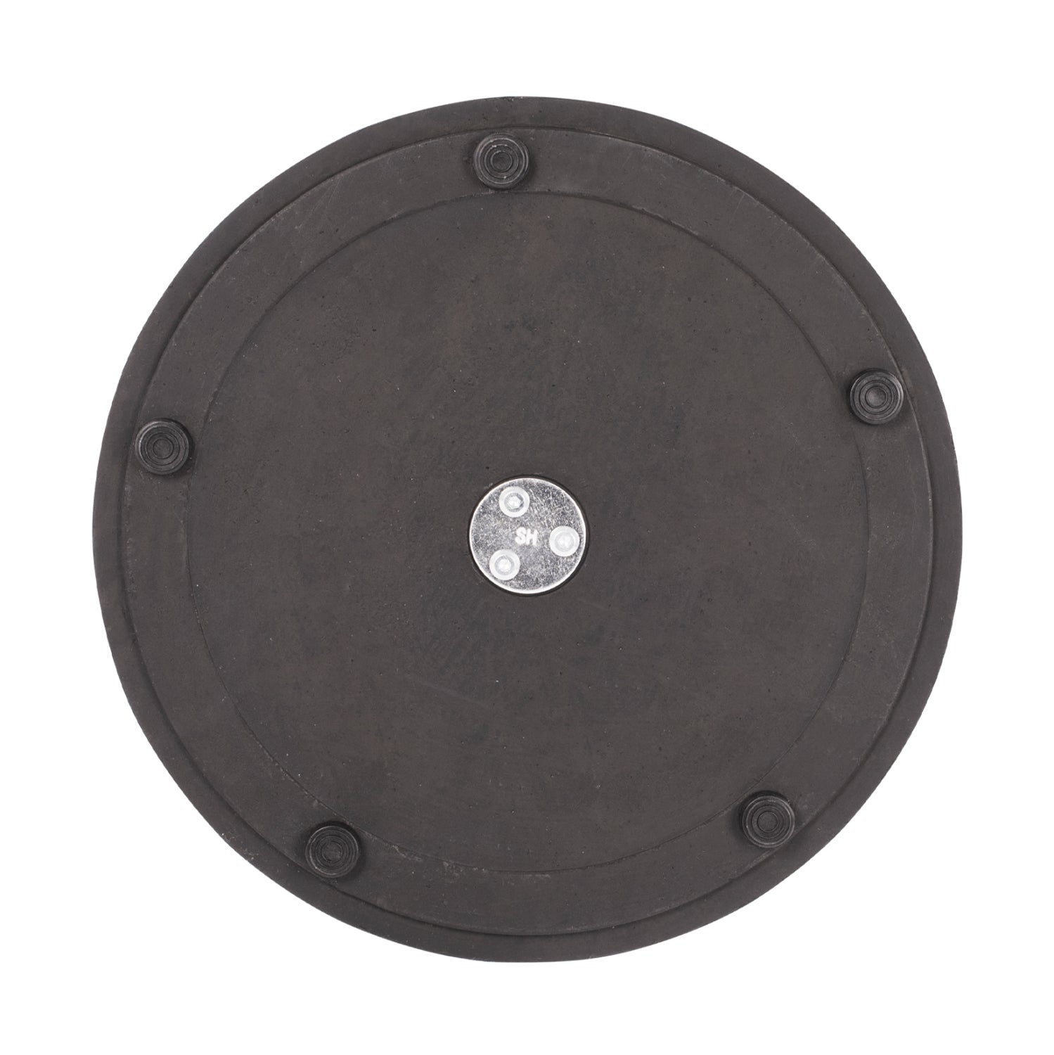 Основа за маса 419  метална бял мат φ45x72cm с регулатори