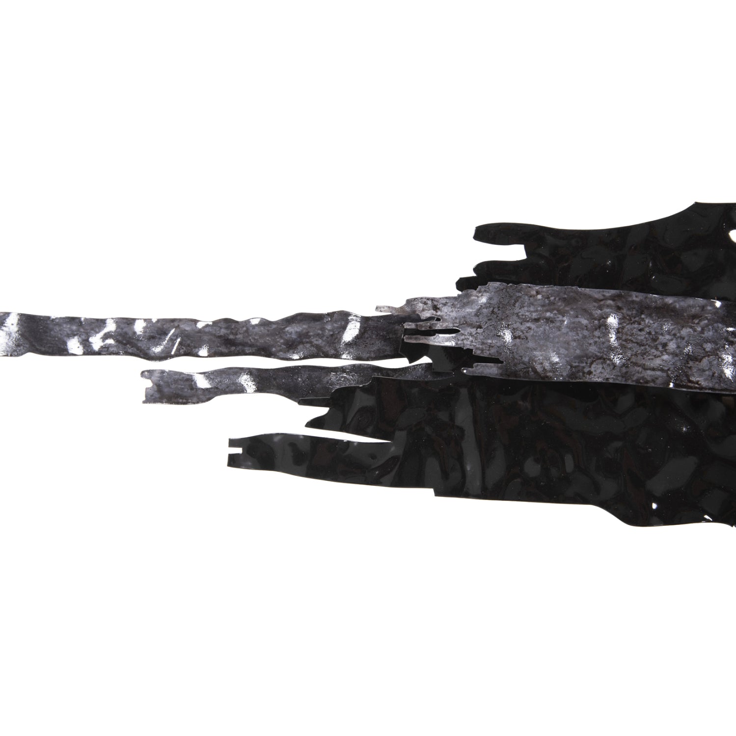 Декорация за стена черен/златист  цвят 144x63.5