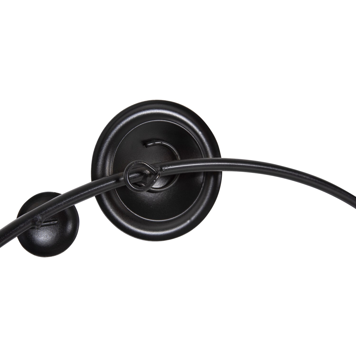 Стенен часовник метален златист с черни стрелки 50x63 см