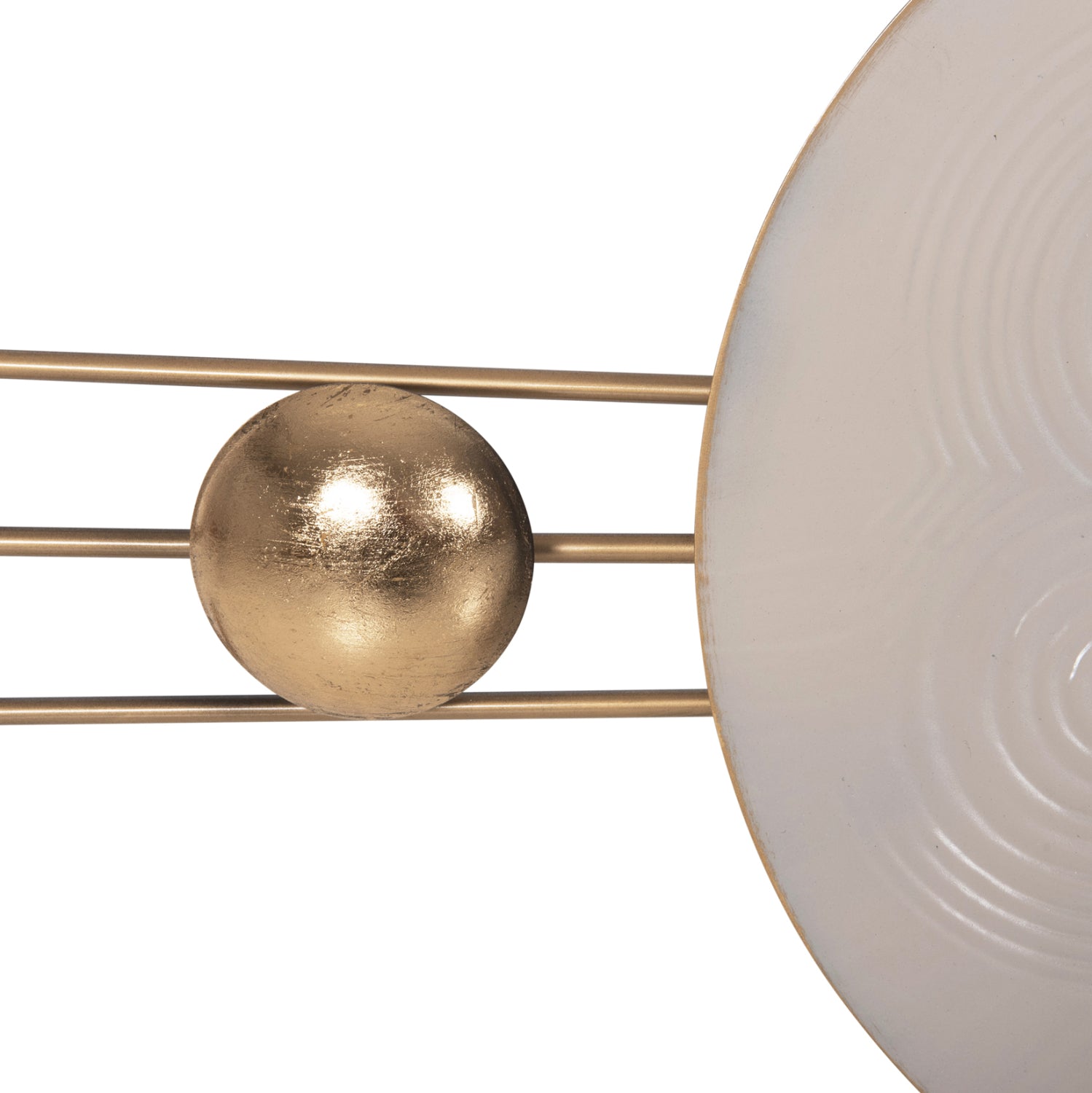 Стенен метален часовник 4212 / 116x7x50,5см