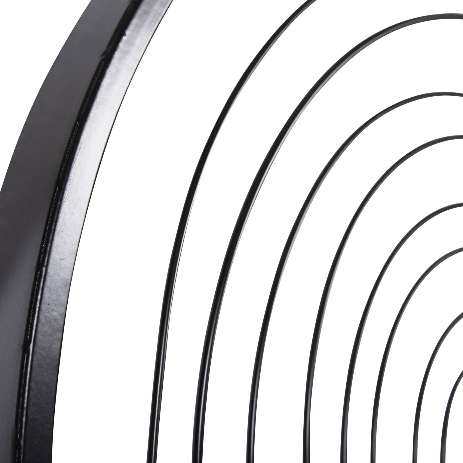 Декорация за стена цвят натурал дърво-черен  метал 60x3.5x93см.