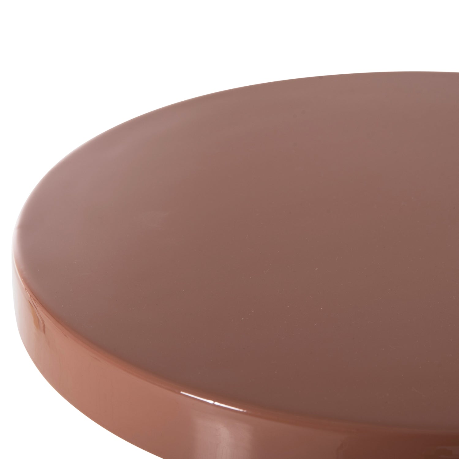 Странична маса  SURAT цвят  Сьомга-златист Φ40.5x60.5см