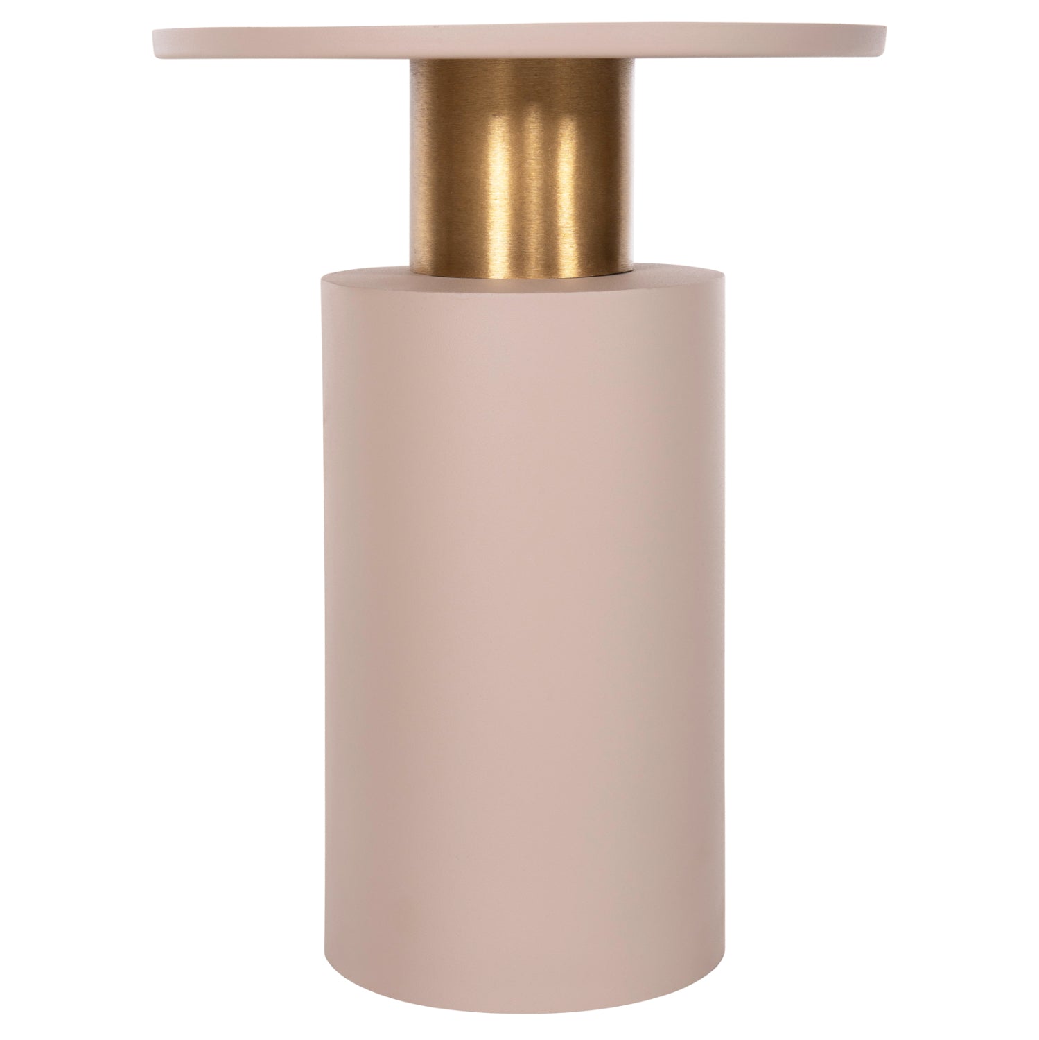 Странична маса PUNJAB цвят екрю бронз Ф36x47см