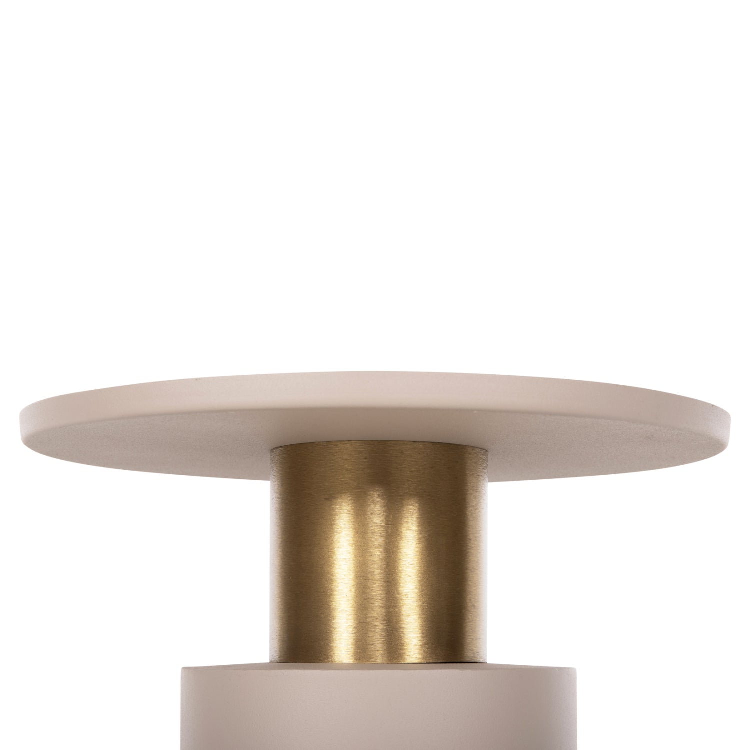 Странична маса PUNJAB цвят екрю бронз Ф36x47см