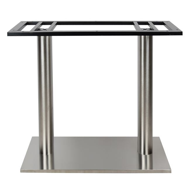 Основа за маса 423 сребрист цвят 40X70X72см