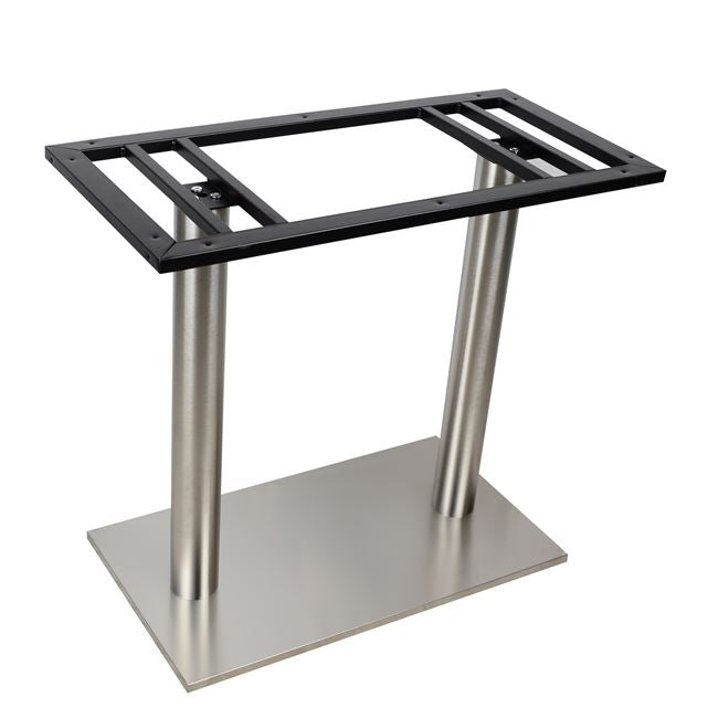 Основа за маса 423 сребрист цвят 40X70X72см