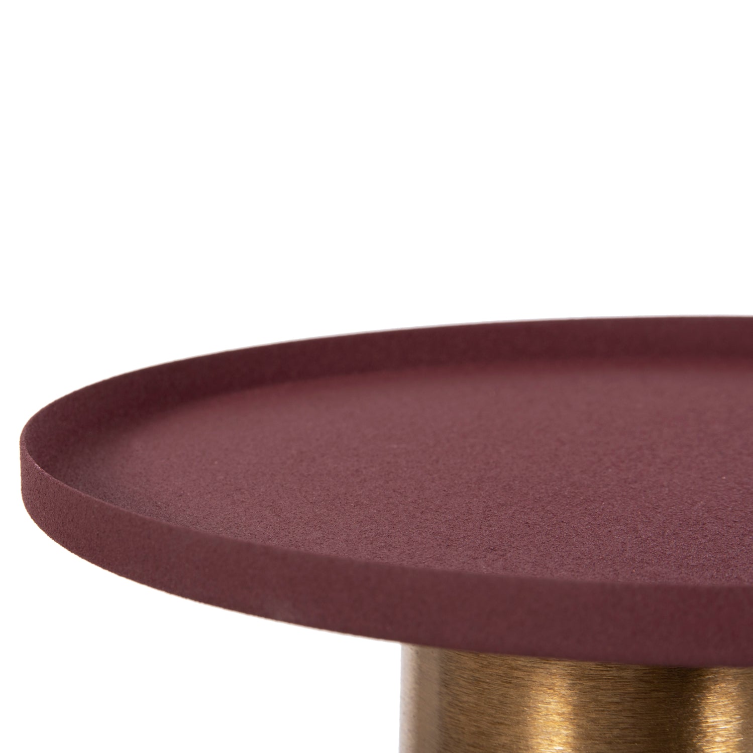 Метална странична маса PUNJAB φ30.5x42cm